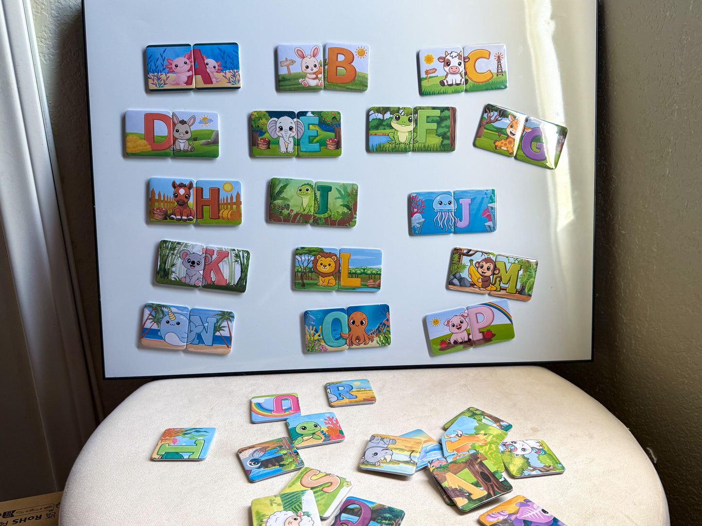 TISMAG™ Animal Alphabet Puzzle Collection (A–Z)